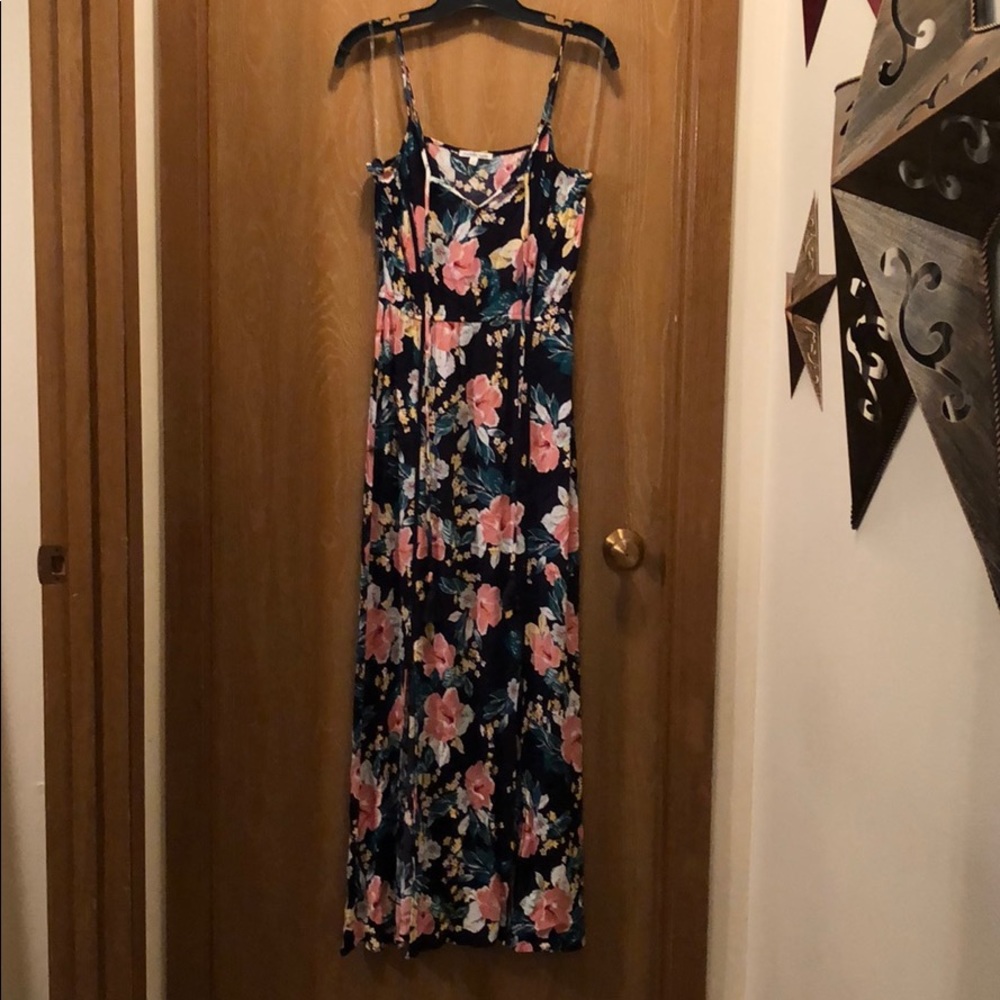 Floral maxi dress